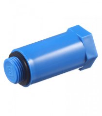 Заглушка удлиненная с уплотнителем (синяя) нар. 1/2" (FT03402)FUSITEK 140/10